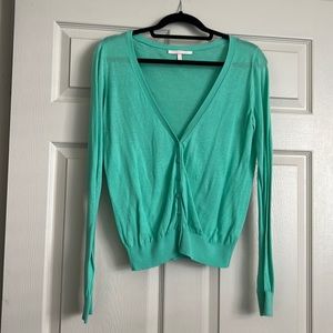 Victoria’s Secret turquoise button up cardigan